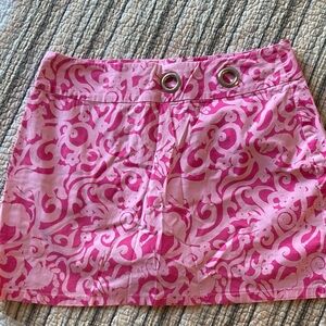 Lilly Pulitzer Pink Swirl Skirt